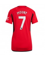 Manchester United Mason Mount #7 Domácí Dres pro Dámské 2023-24 Krátký Rukáv